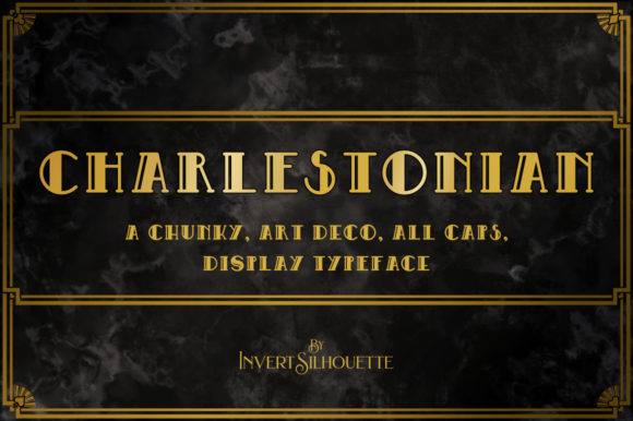 Charlestonian: A Bold, Art Deco Font for Creative Projects