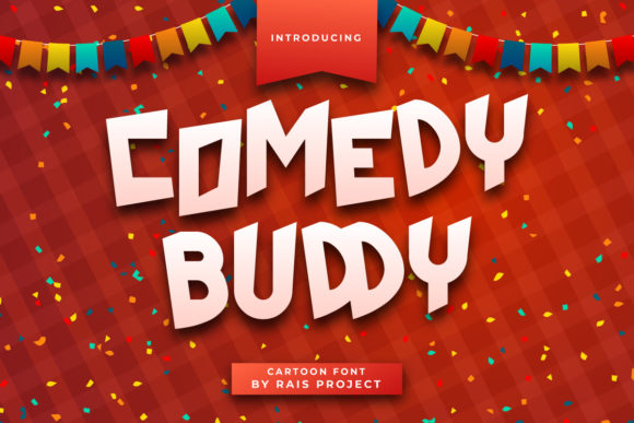 Comedy Buddy: A Unique Display Font for Creative and Professional Use