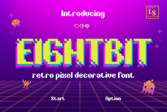 Eightbit Font: Retro Vibes for Modern Designs
