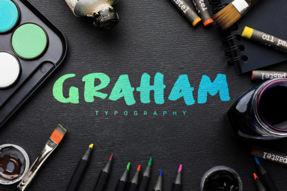 Graham Typography: A Cheerful Display Font for Creative Expression