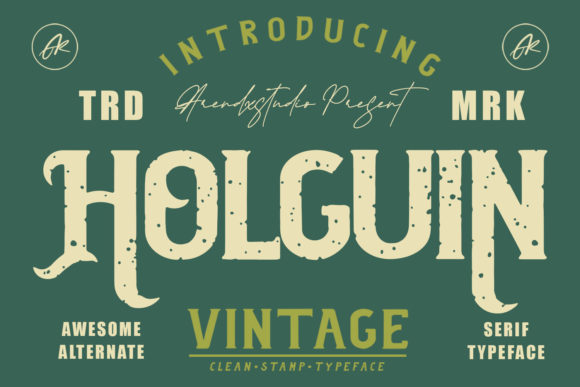 Holguin: A Bold Display Font for Impactful Designs