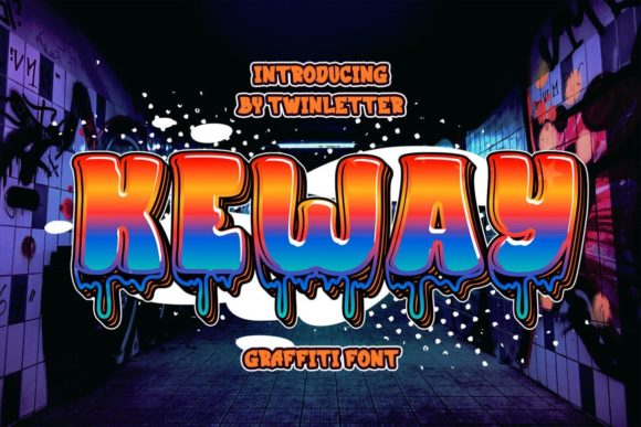 Keway: A Bold Display Font for Eye-Catching Designs