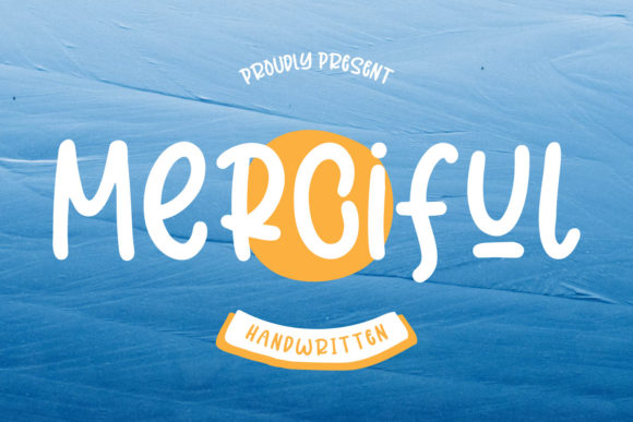 Merciful: A Playful and Authentic Display Font for Creative Projects