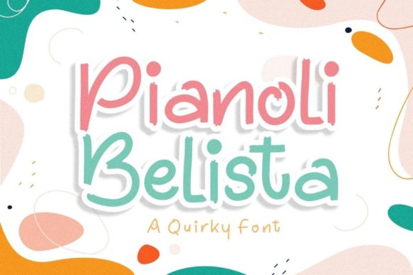 Pianoli Belista: The Quirky Signature Font for Premium Branding