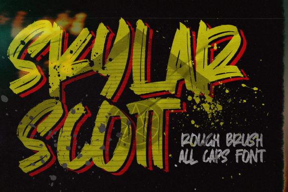 Skylarr Scott: A Creepy, Street Art-Infused Display Font