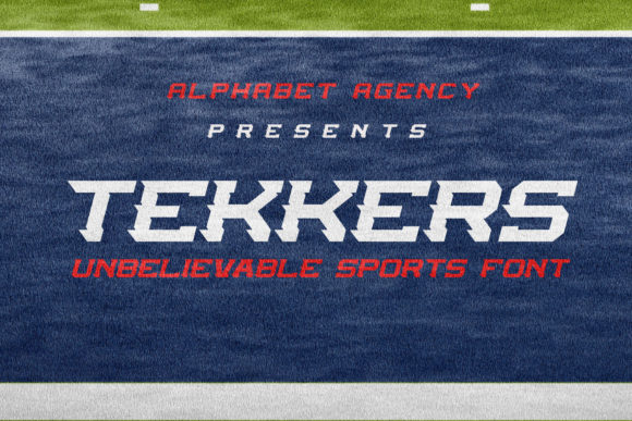 Tekkers3: The Bold Display Font That Elevates Your Design Game