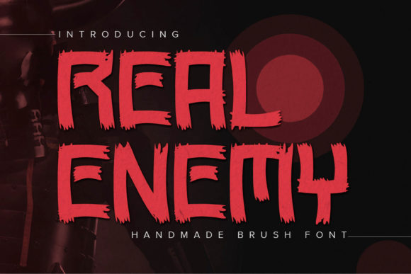 Why Real Enemy Is the Ultimate Brush Font for Bold Branding and Authentic Design