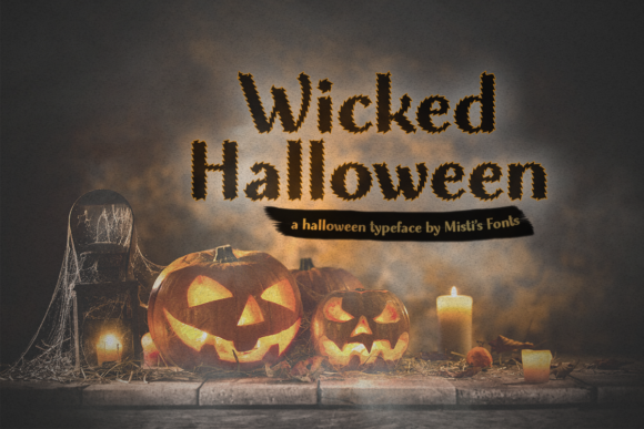 Wicked Halloween: The Bold and Spooky Font for Chilling Designs